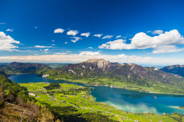 Panorama Wolfgangsee Salzkammergut
